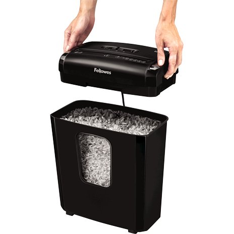 Destructeur de documents Powershred 6M, noir