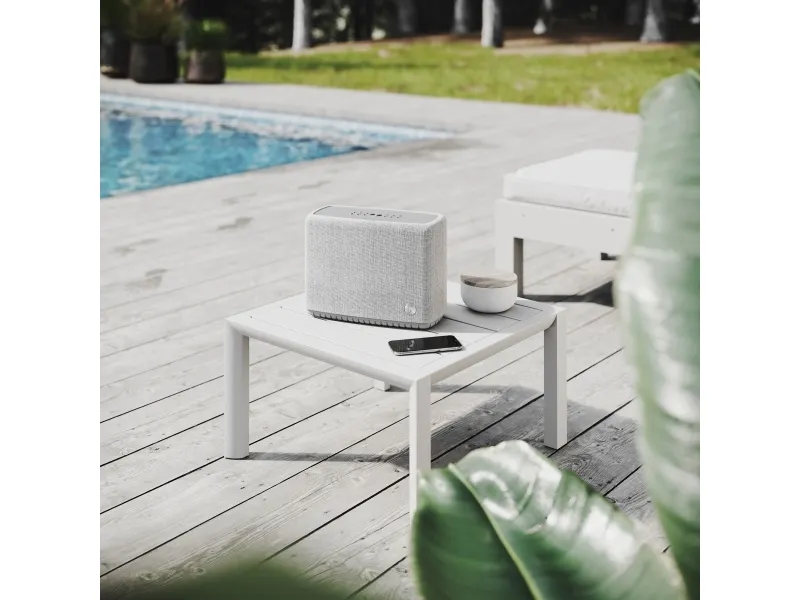 Audio Pro A15 - Højttaler - trådløs - Bluetooth, IEEE 802.11b/g/n/ac - 2-vejs - lysegrå