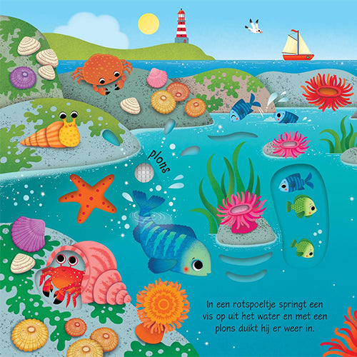 Uitgeverij usborne geluidenboek de kust