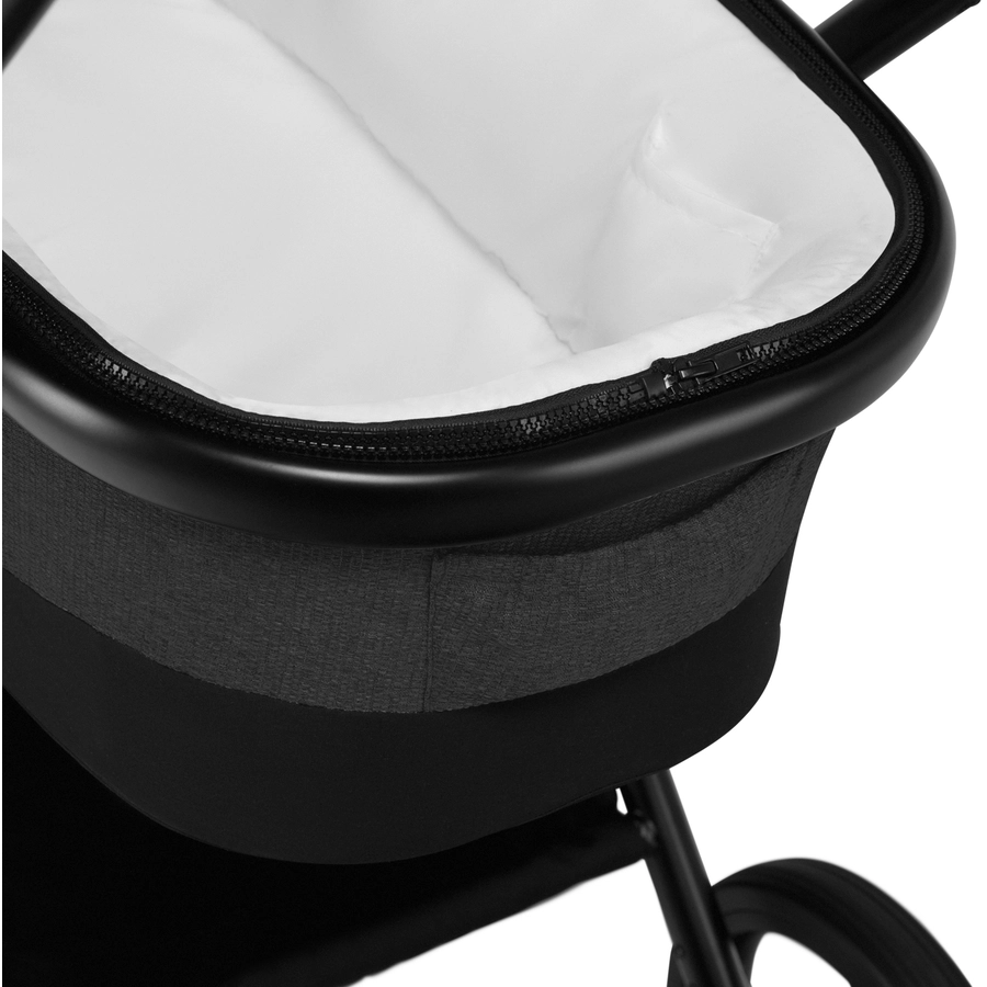 lionelo Kombikinderwagen Mika 3-in-1 Grey Graphite