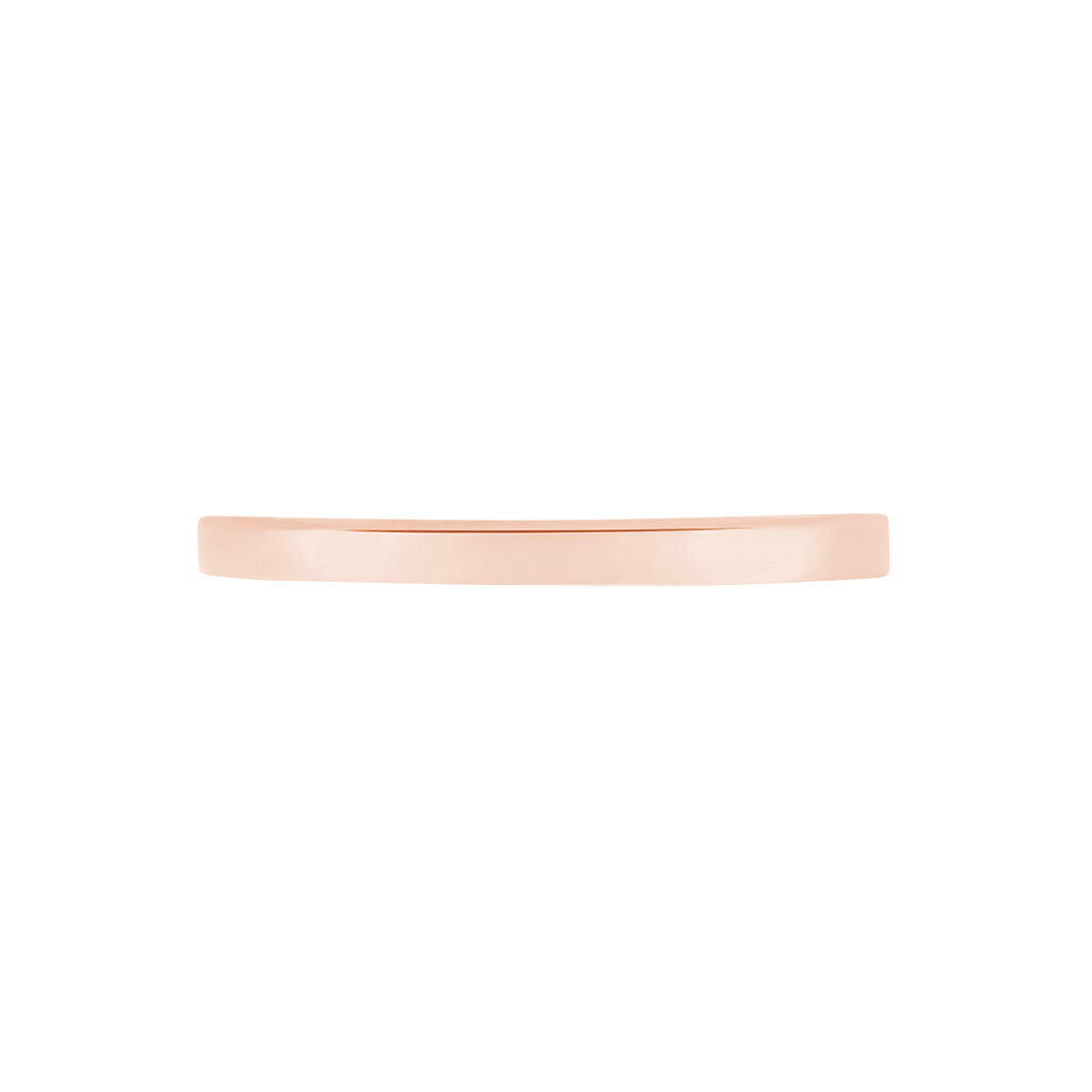 Alliance Julie Ruban Plat Or Rose