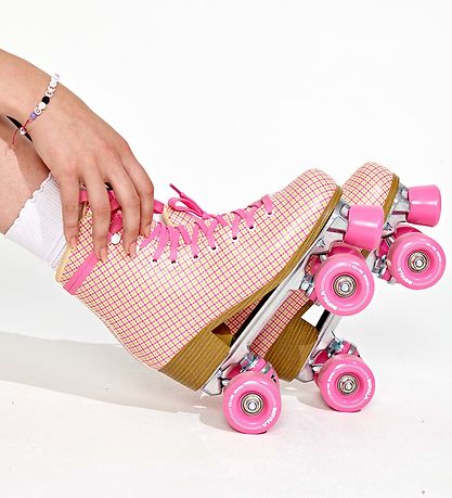 Impala Rulleskøjter - Quad Skate - Pink Tartan