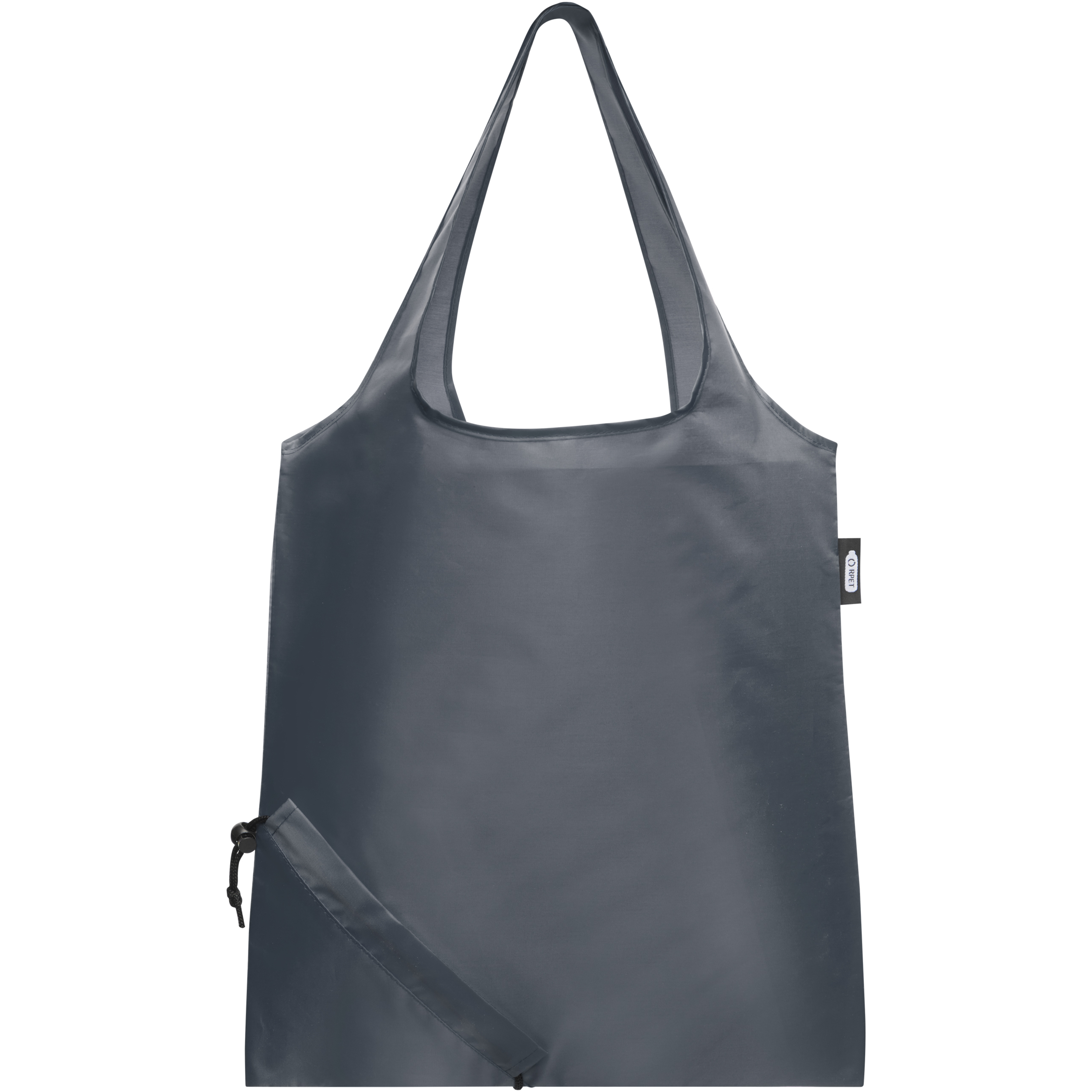 EgotierPro 120541 - Sac shopping pliable Sabia en PET recyclé 7L