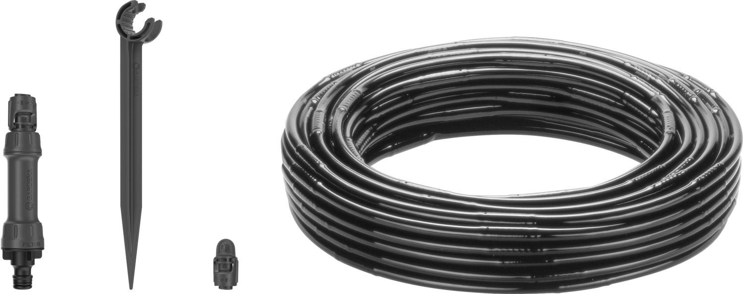 Gardena Micro Drip systeem druppelaar startset heggen en struiken 25 m