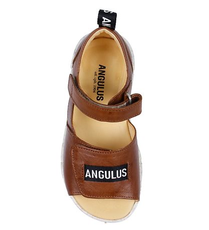 Angulus Sandal - Cognac m. Logob?nd
