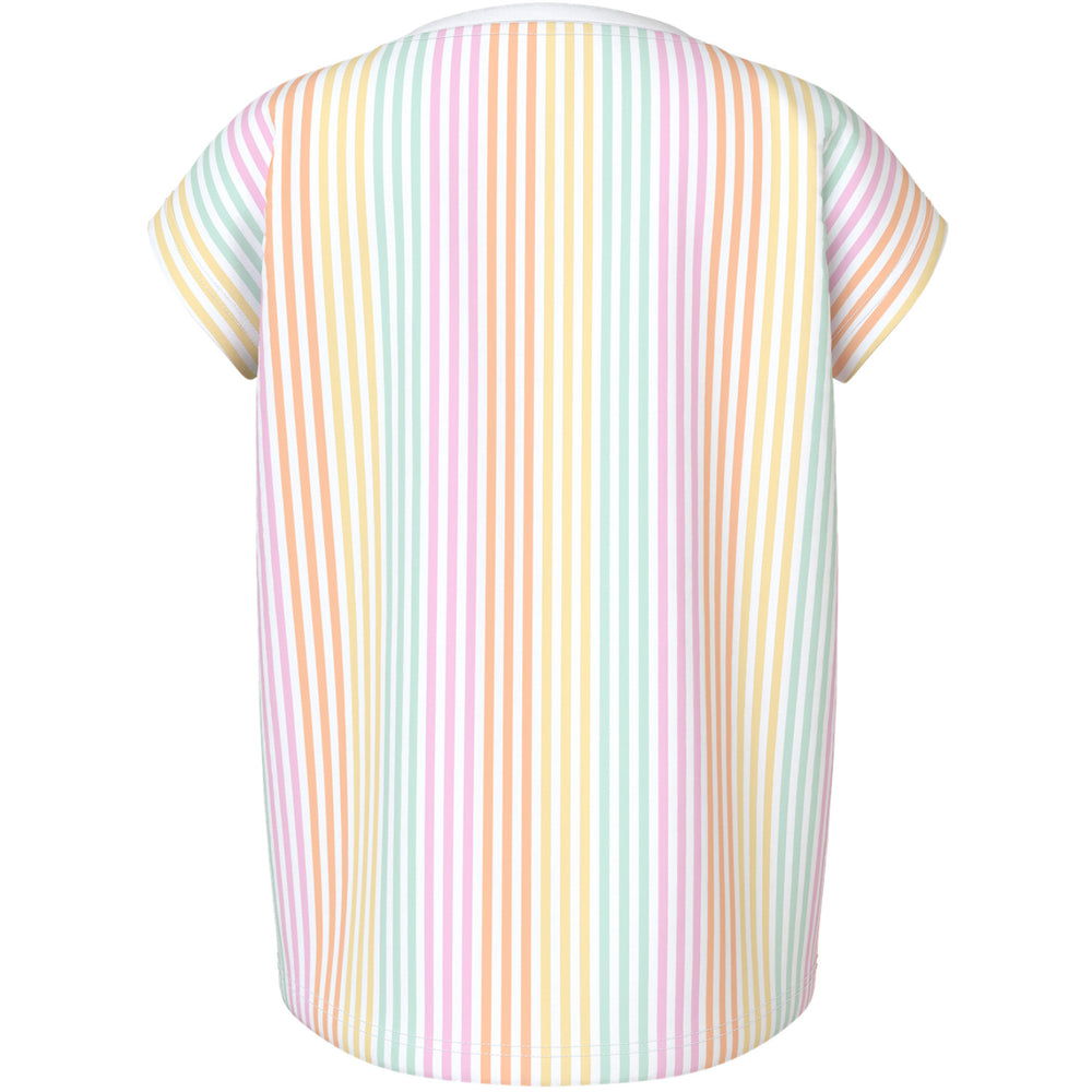 Køb Name It Bright White Cool Stripe Nmfvigga Capsl Top