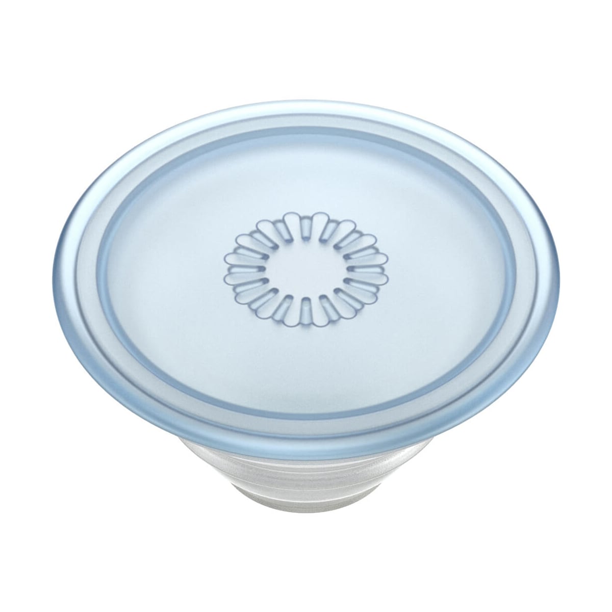 Popsockets PopGrip for mobiltelefon (Ice Blue)