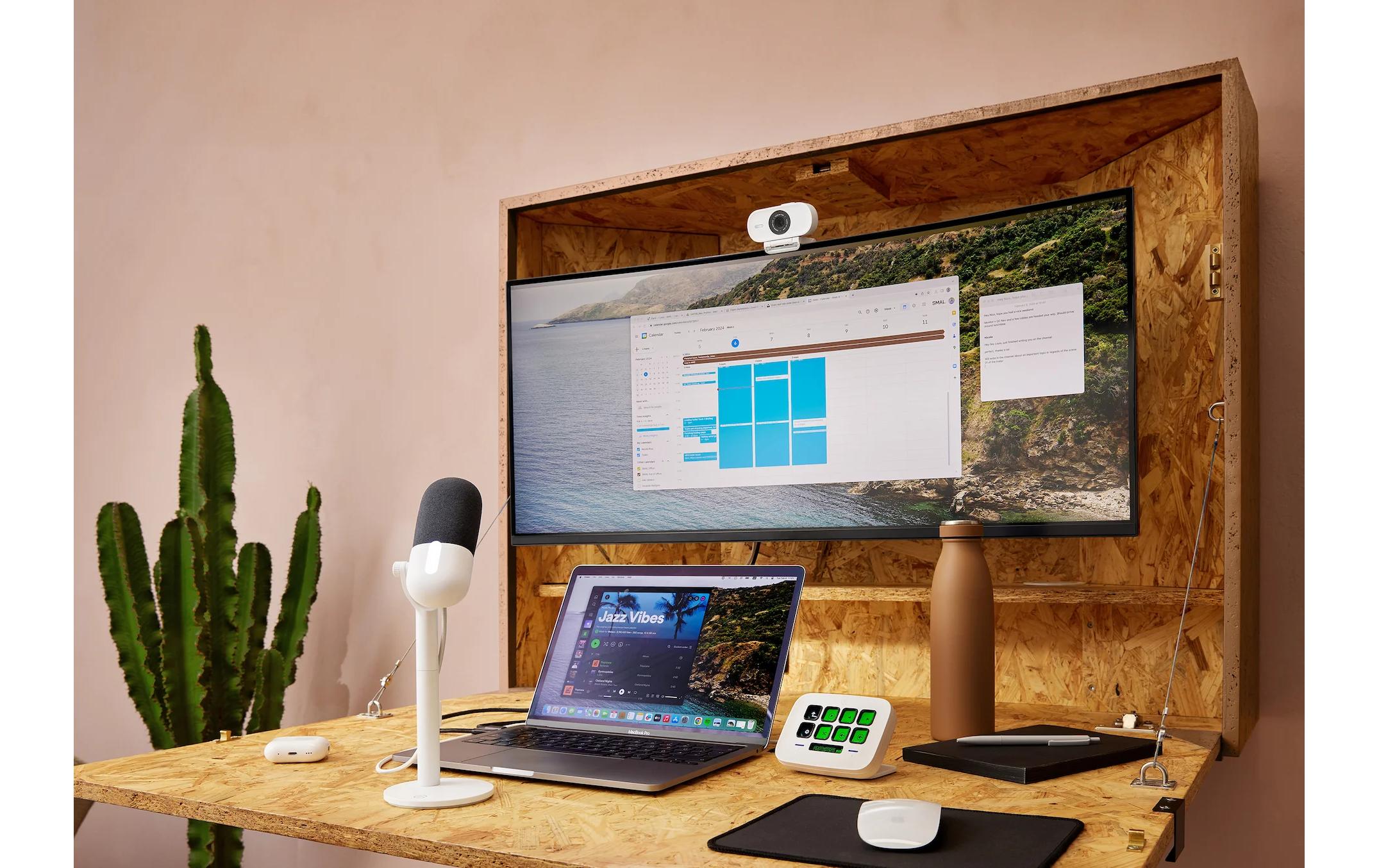 Facecam Neo1080p60 Full HD Plug & Play USB-Webcam