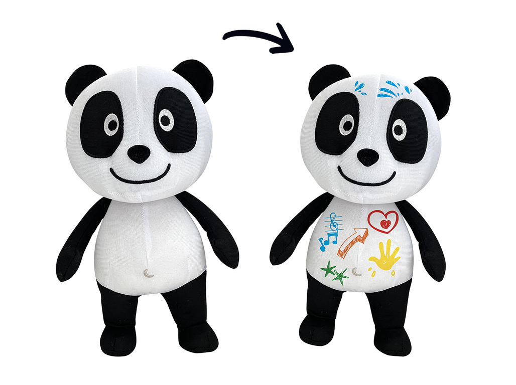 PANDA PELUCHE PINTA