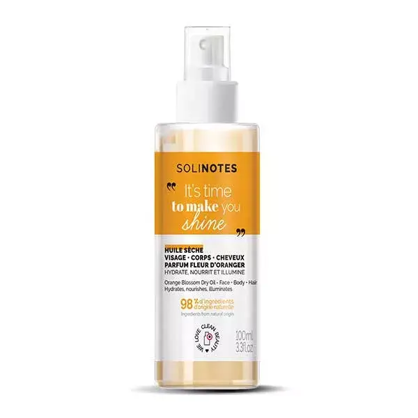Óleo Seco de Flor de Laranjeira Solinotes 100ml