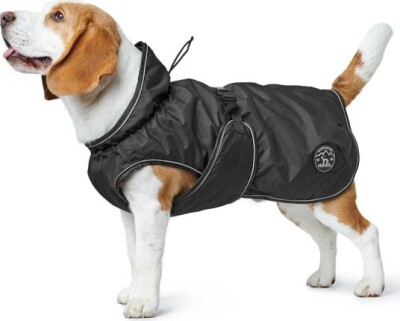 Hunter - Uppsala Hundejakke - Sort - 80 CM