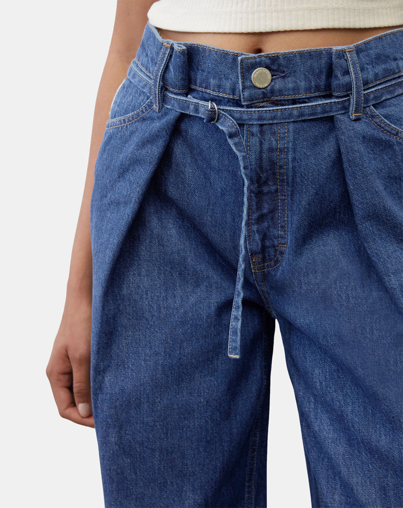 Marc O'Polo Jean large bleu foncé