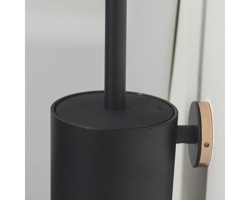 Urban wandclosetborstelset, zwart
