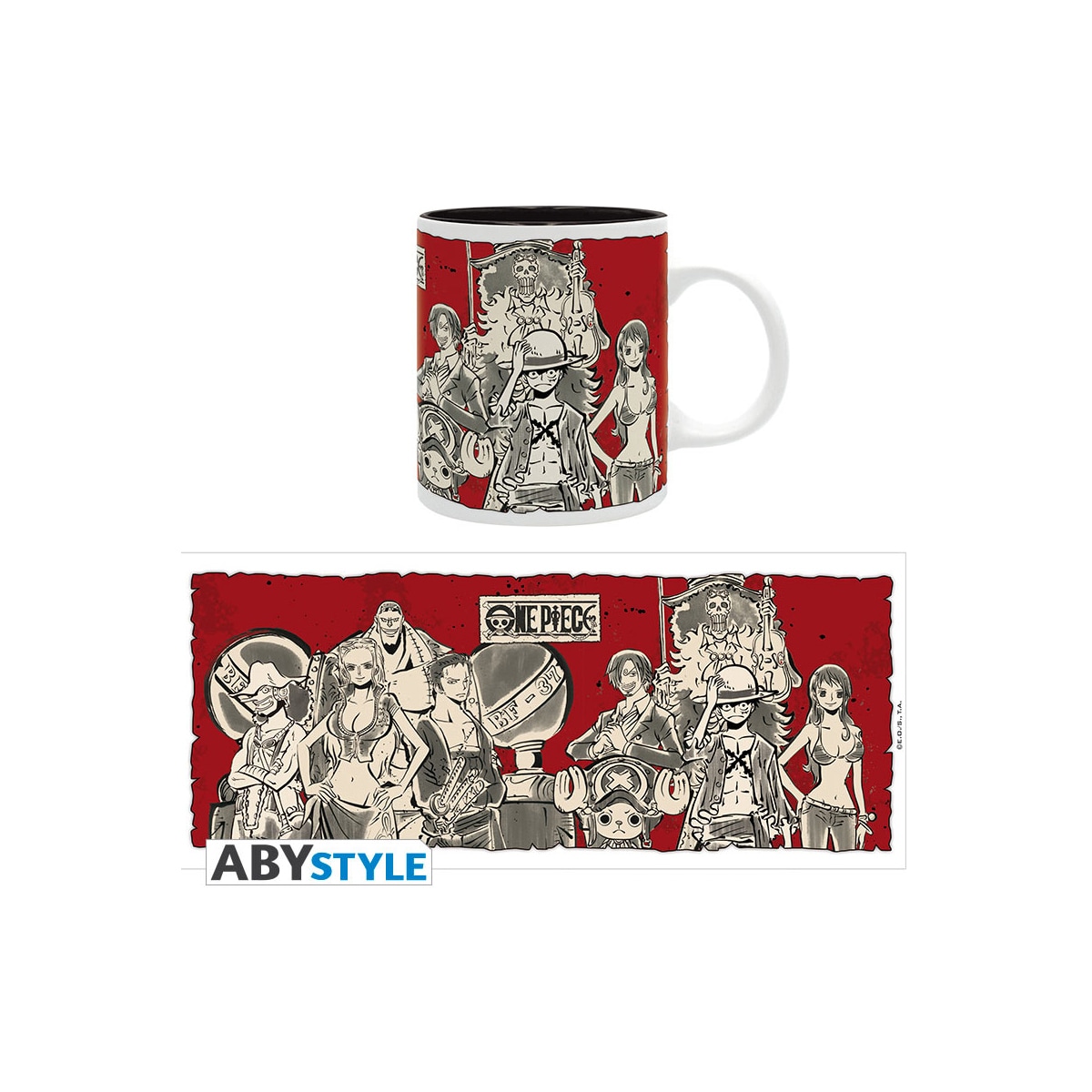 ABYStyle One Piece krus (Luffy s crew)