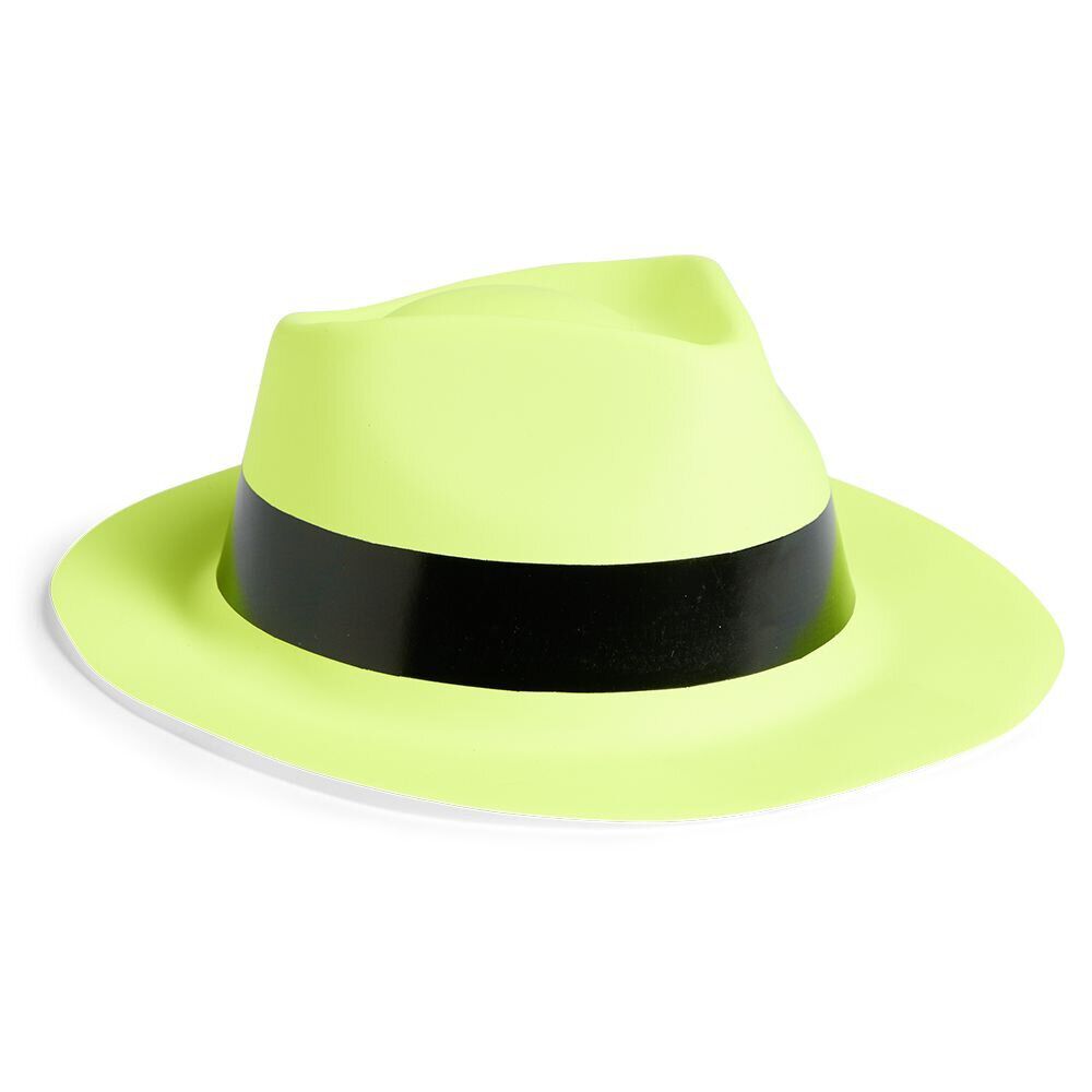 Chapeau fantaisie plastique flashy