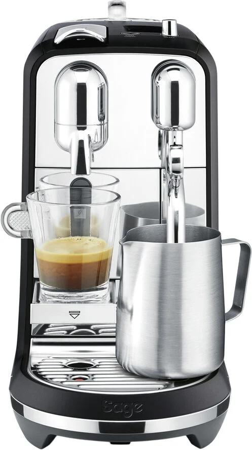 Nespresso SAGE SNE 800 BTR KAPSELMASKINE The Creatista Plus - Black Tr Sort