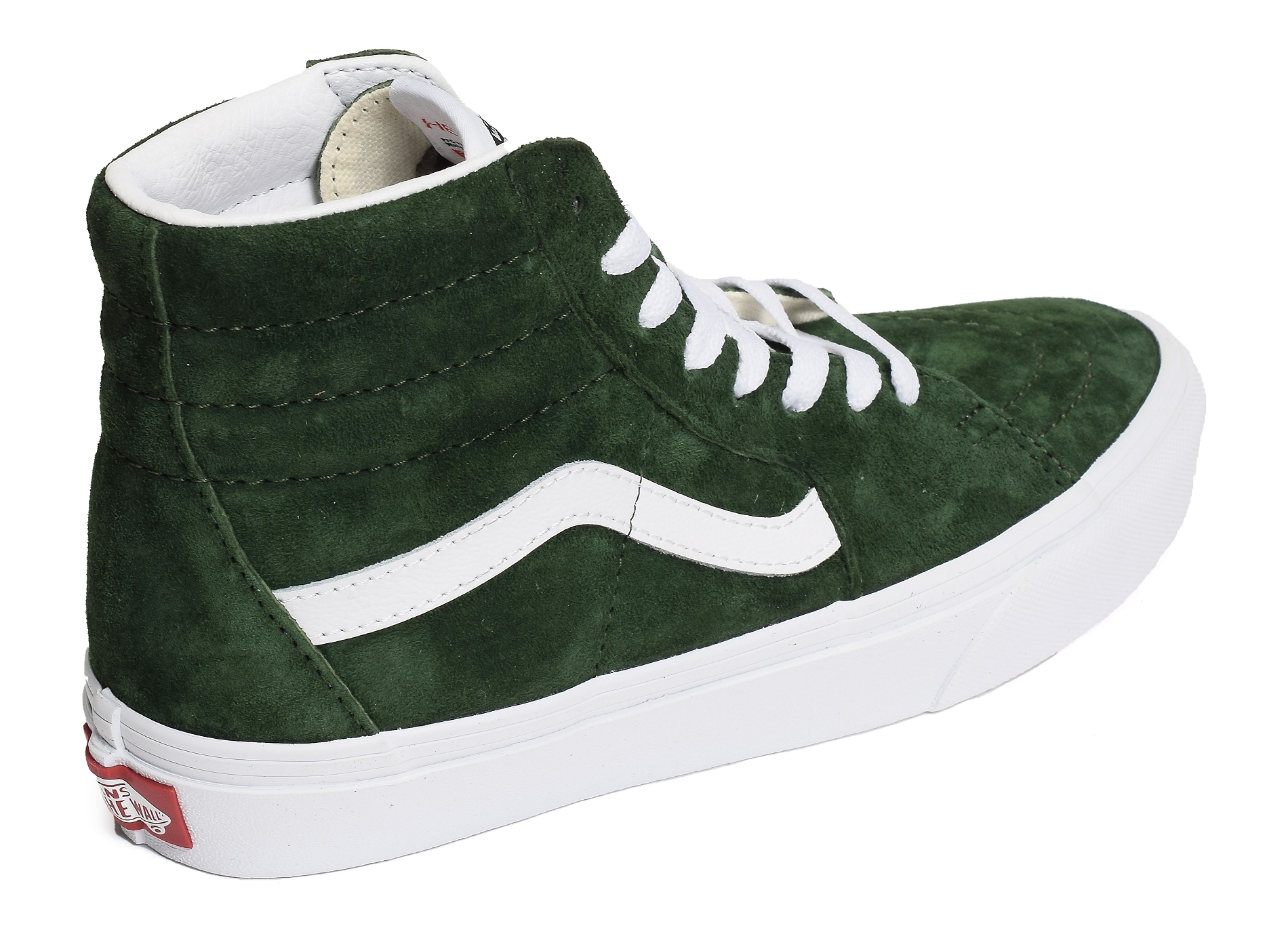 Ua sk8 hi vert blanc