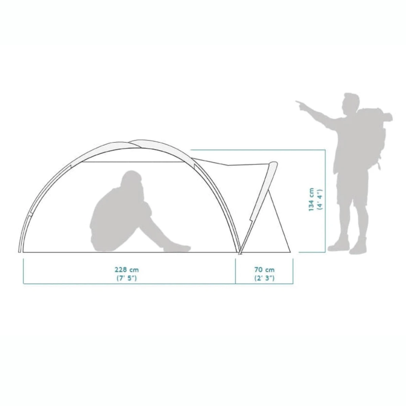 Crua Outdoors Duo koepeltent