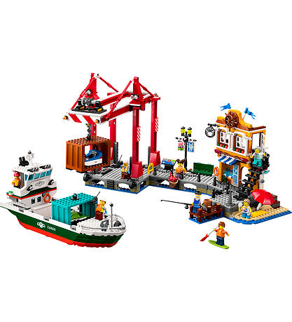 LEGO® City - Hafen mit Frachtschiff 60422 - 1226 Teile