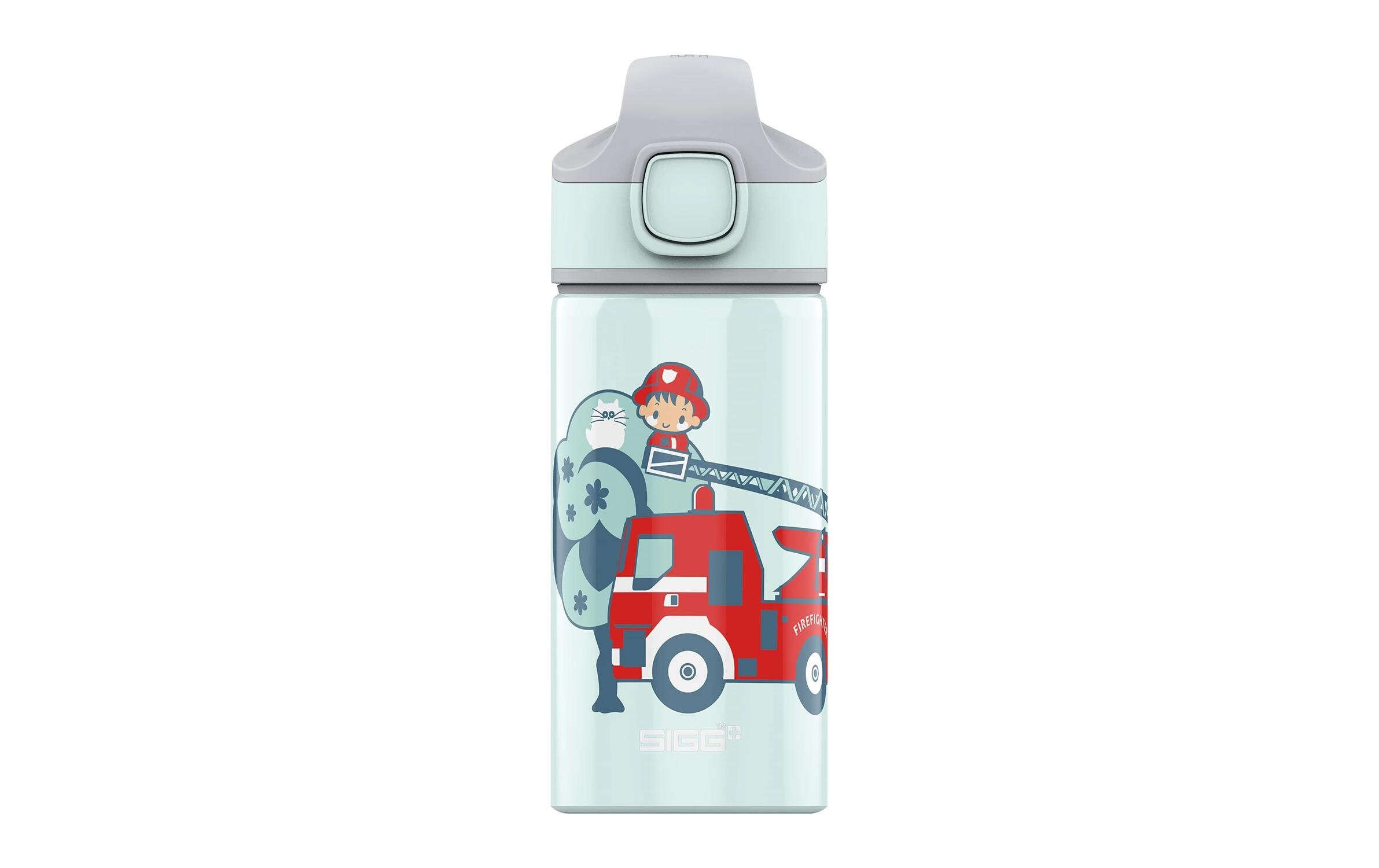Trinkflasche Miracle Fireman 400 mlHochwertige Aluminium-Trinkflasche für Kinder