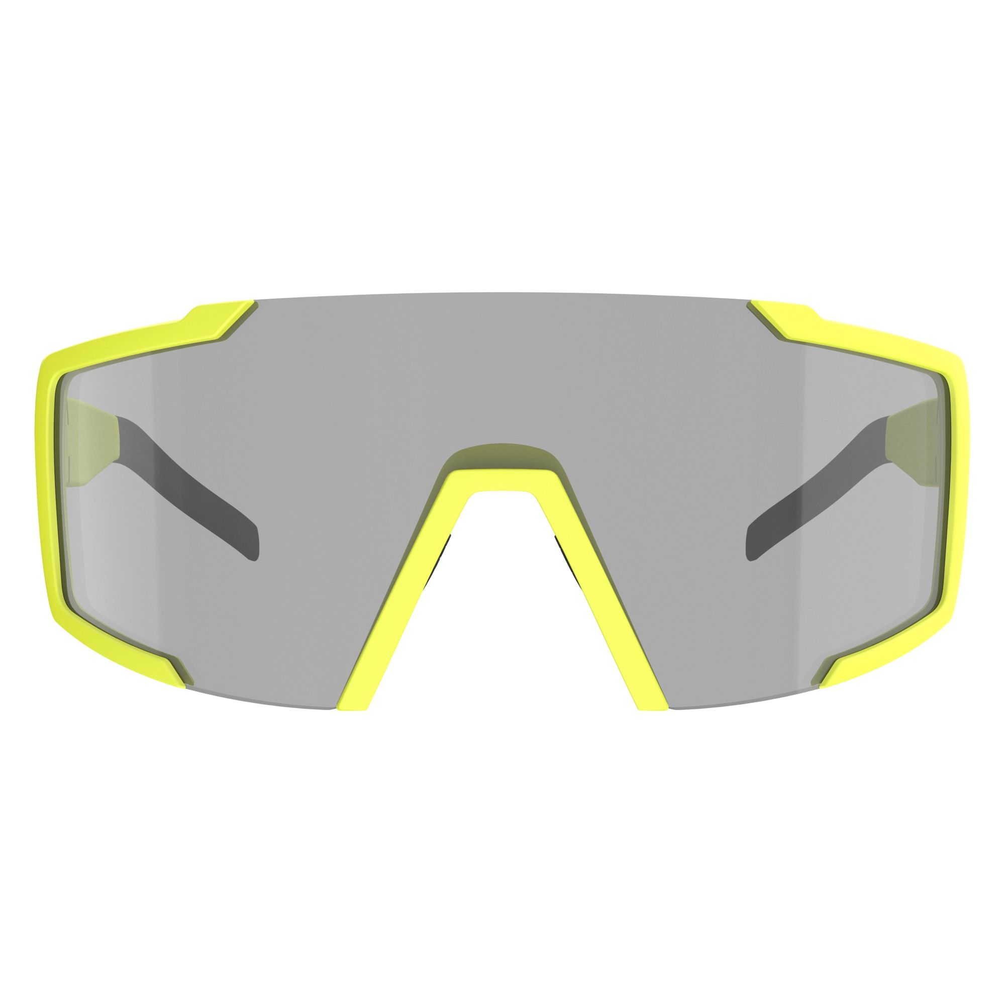 SCOTT Shield Cykelbriller Light Sensitive Gul