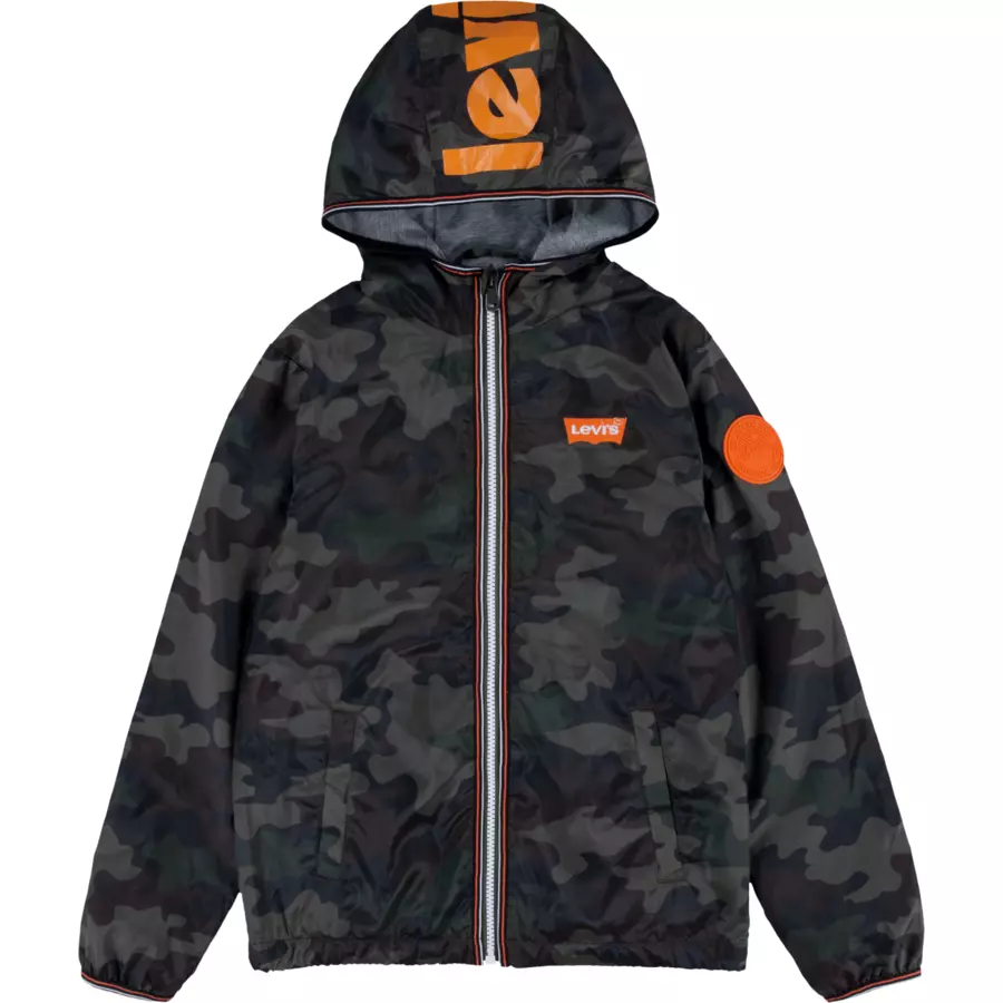 Levi's® Kids Windbreaker Jacke Thyme  Navy Camo