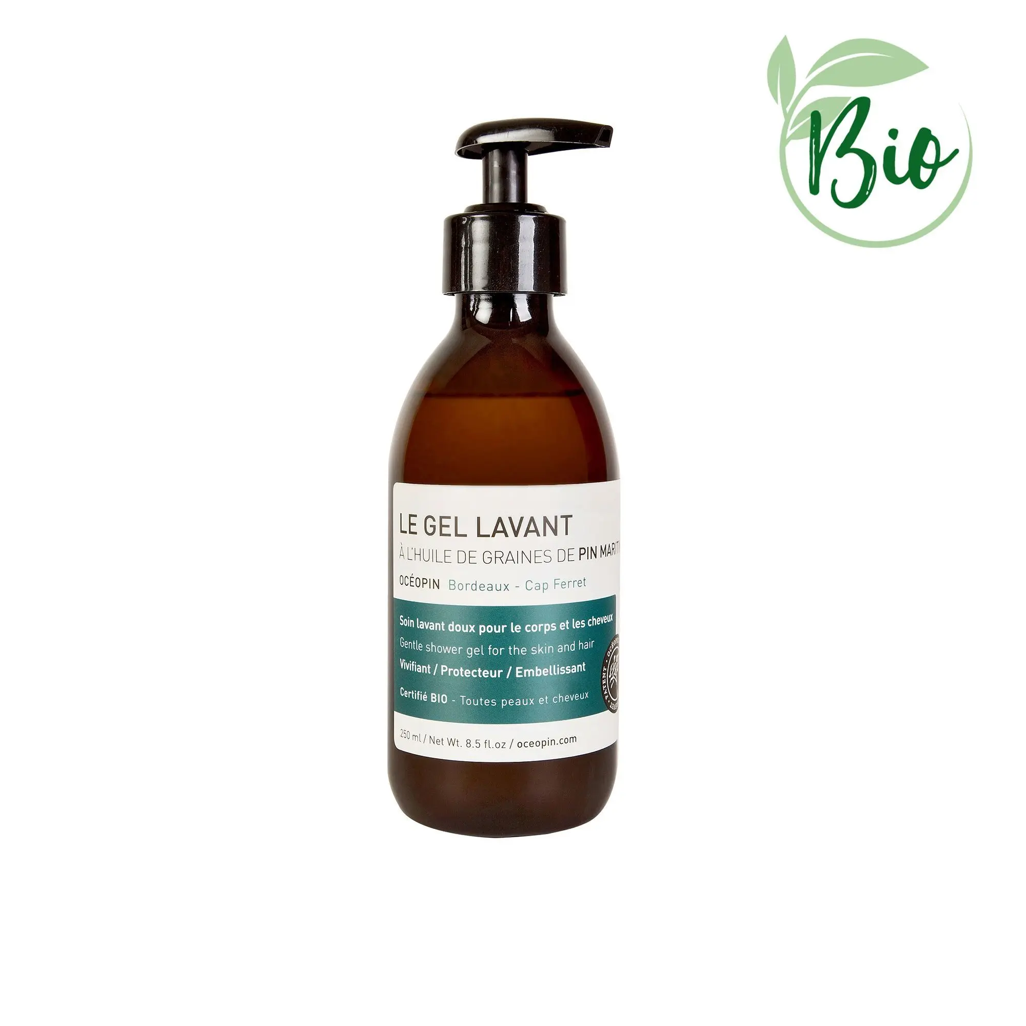 Océopin - Le Gel Lavant Corps et Cheveux Sans Sulfate Bio- Gel douche