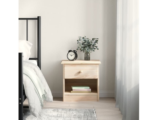 VIDAXL - Table de chevet alta 43x35x40,5 cm bois de pin massif