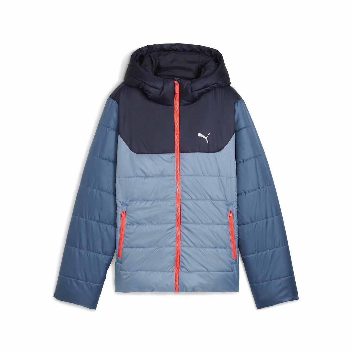 Jaqueta infantil PUMA com blocos de cores