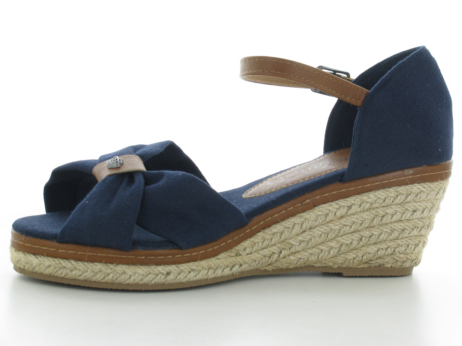 I brand-283 858 Textile Bleu Marron