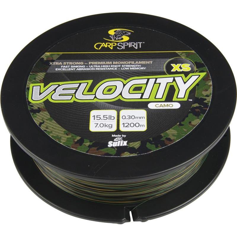 Nylon Carp Spirit Velocity Xs Lo-Vis Camo - 1200M
