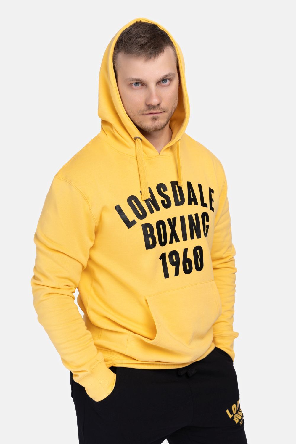 Lonsdale Herren Kapuzensweatshirt normale Passform BUCKHAVEN