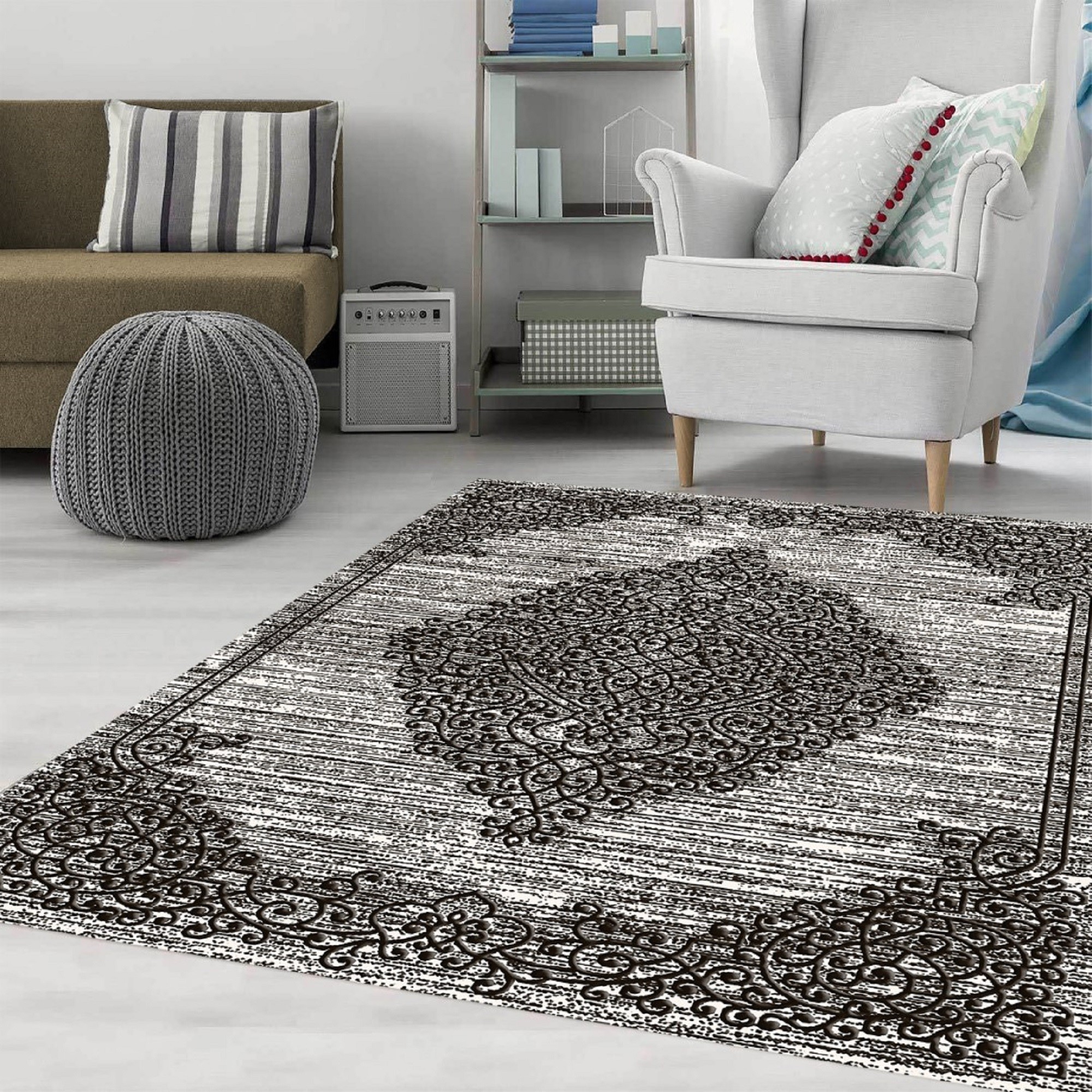 Mani Textile TPS_ORIEN_00 - Tapis de salon ORIENT