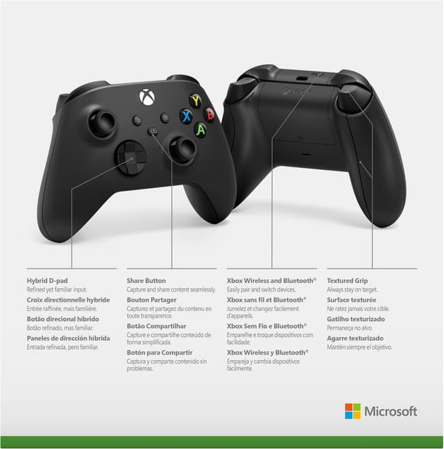 Microsoft Xbox Wireless controller (sort)