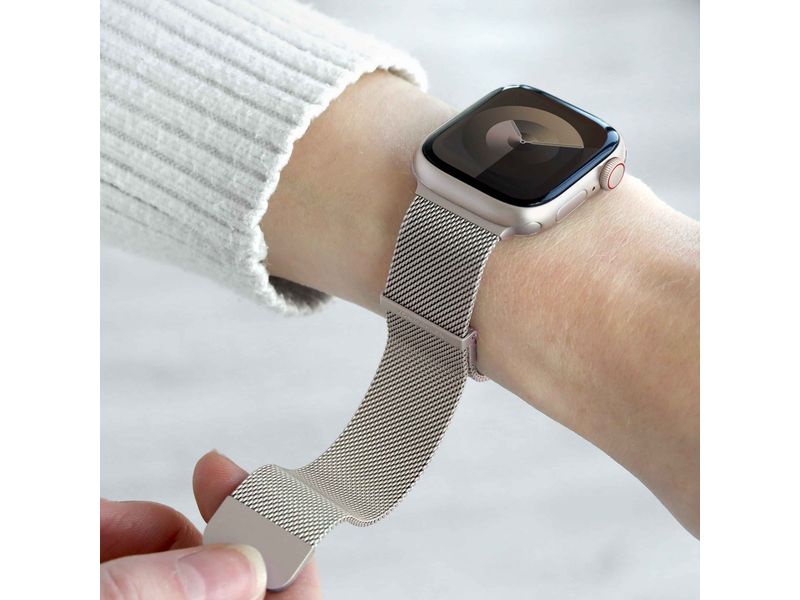 Vonmählen Armband Milanese Loop 2 Apple Watch 44/45/46/49 m Edelstahl-Armband für Apple Watch 44/45/46/49 mm