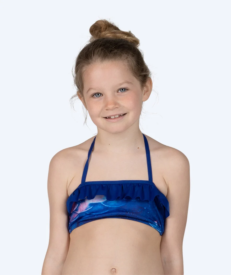 Watery havfrue bikini top til piger - Milky Way