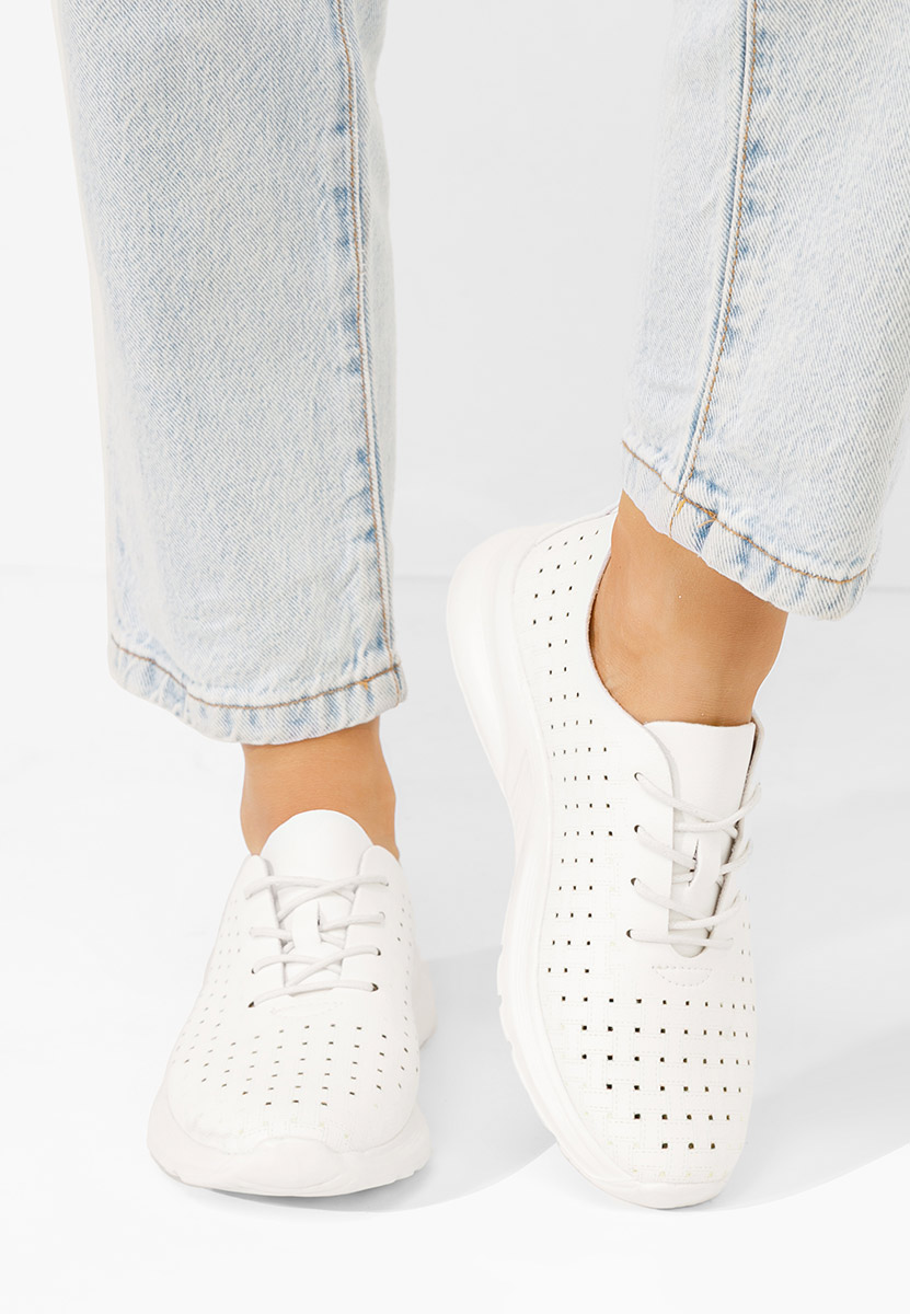 Baskets pour femme blancs Clarence