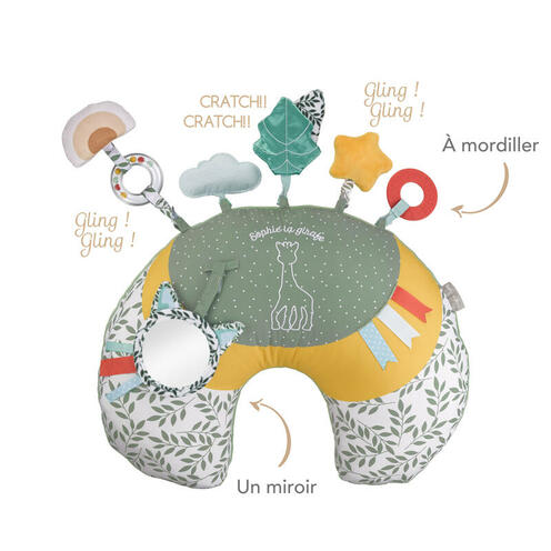 Coussin d'éveil Cosy Play Sophie La Girafe - VULLI