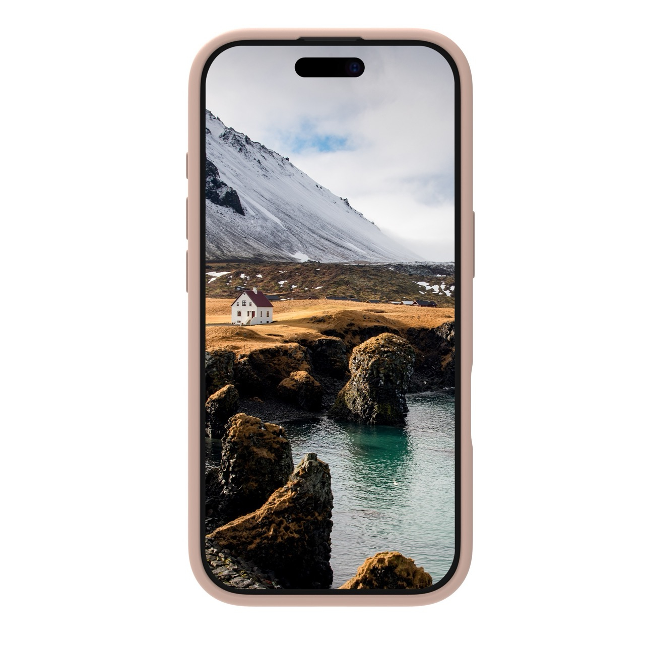iPhone 16 Pro MagSafe Silikon Case Hülle Monaco Recycled (MO61PISA6320) - Pink Sand