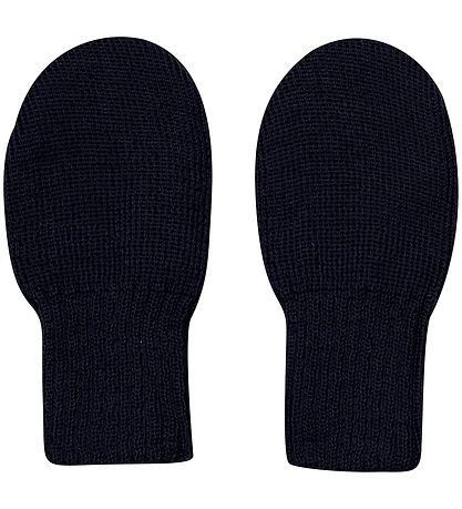 Huttelihut Fäustlinge - Wolle - Strick - Dark Navy