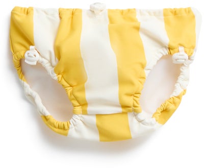 Nordbjörn Mölle Badebleie, Yellow Stripe