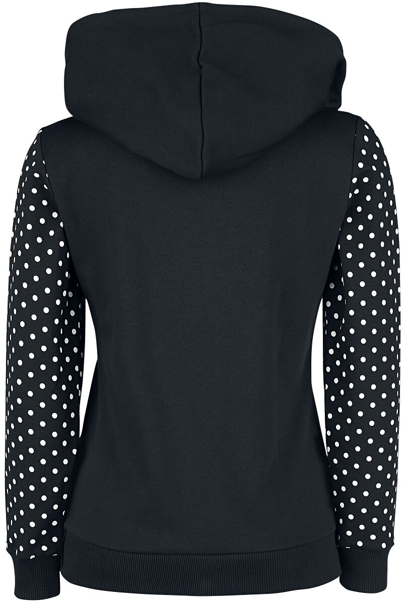 Veste Zippée Masque Intégré Stay Safe Pois | Pussy Deluxe Sweat-shirt zippé à capuche