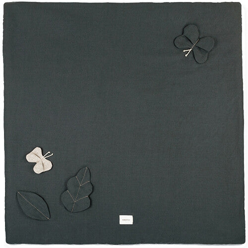 Nobodinoz speelkleed lin français - green blue - 98 cm