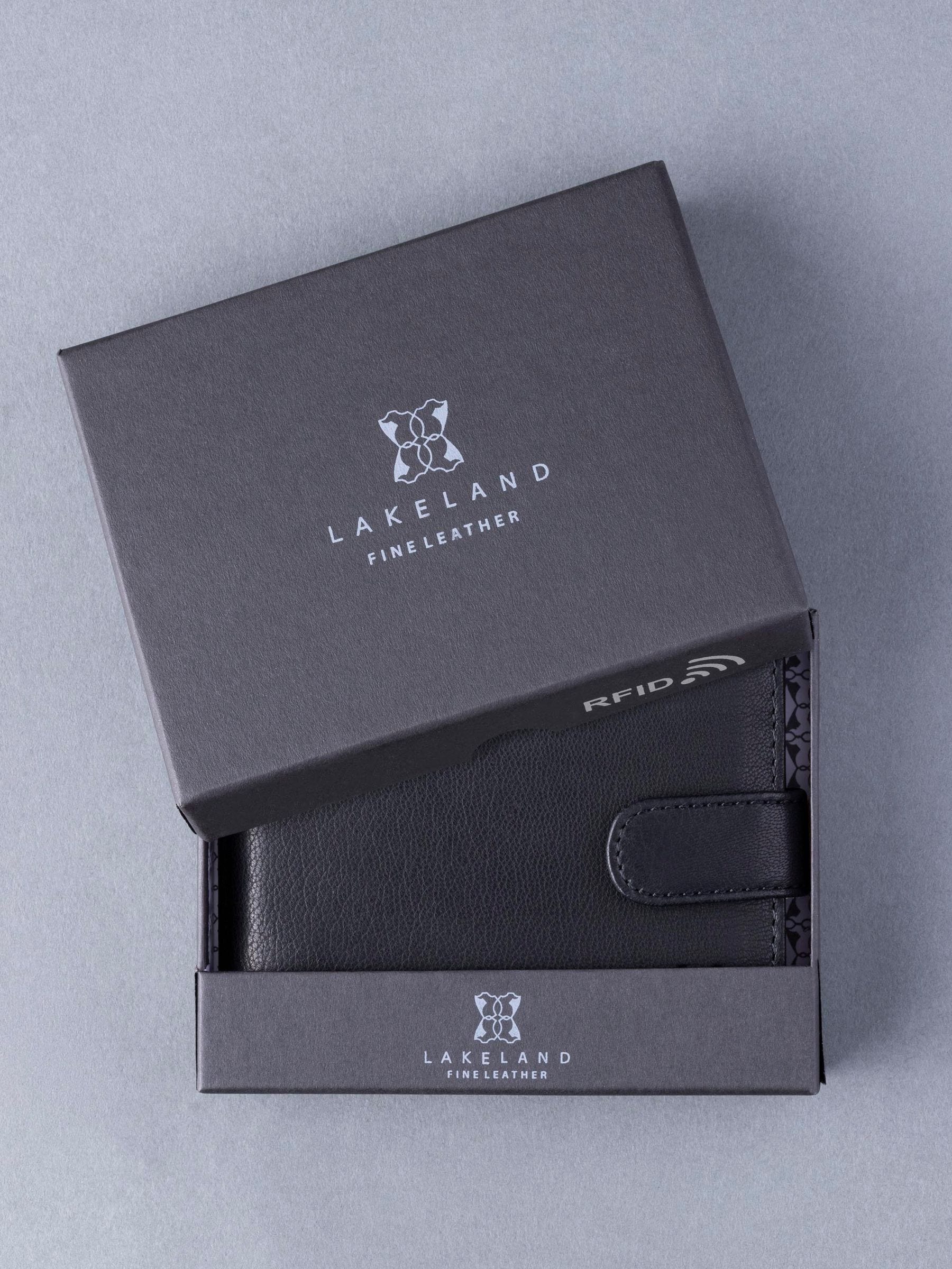 Zwart - Lakeland Leather - Burneside - Portemonnee