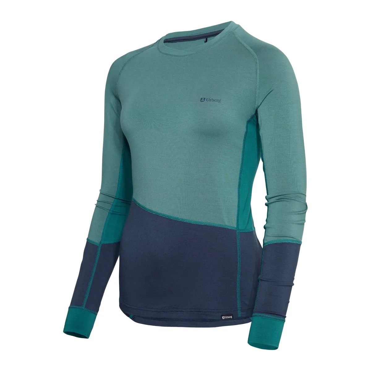 Urberg Women's Tree Base Layer Top Silver Pine