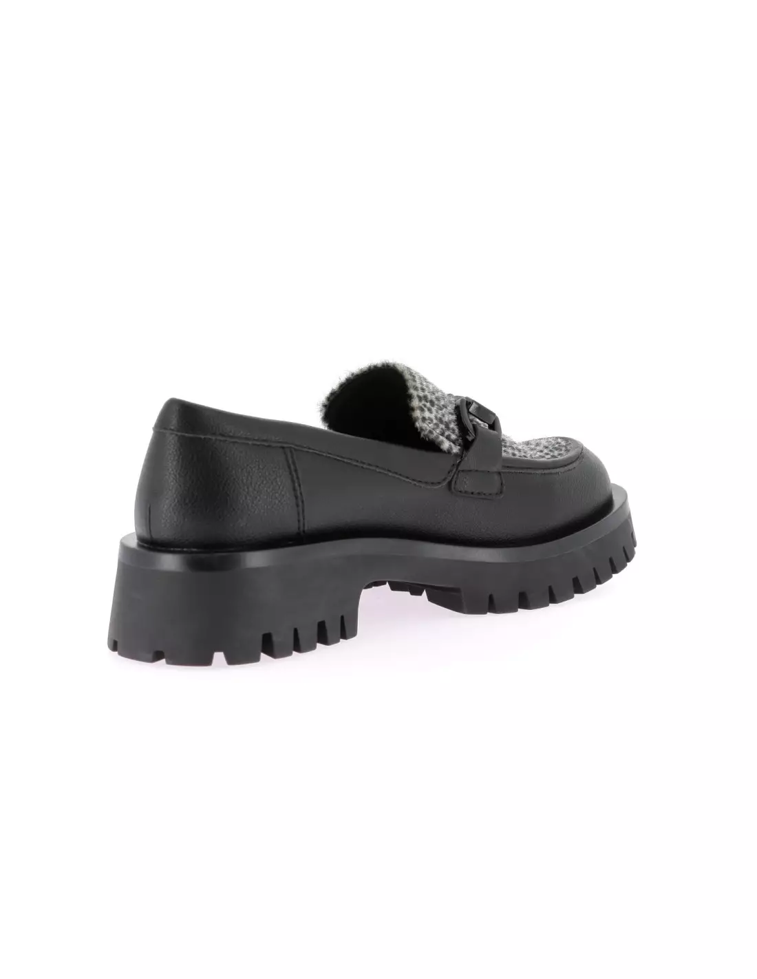 TAMARIS 24724 - Mocassins & bateaux BLACK/LEOPARD