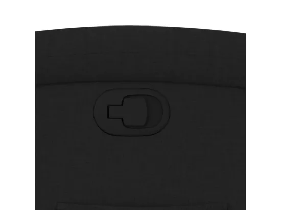 Fauteuil inclinable Noir Tissu