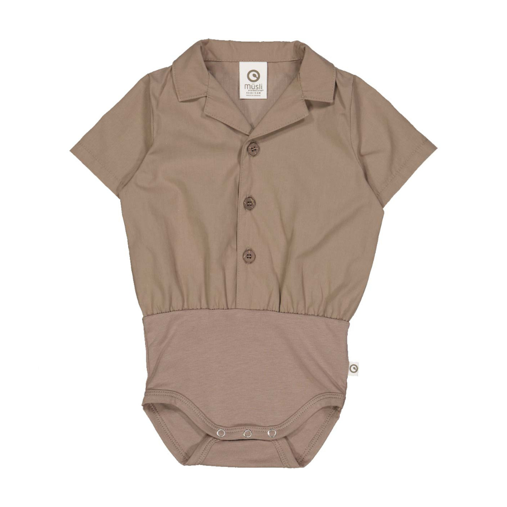 Müsli Skjortebody Poplin