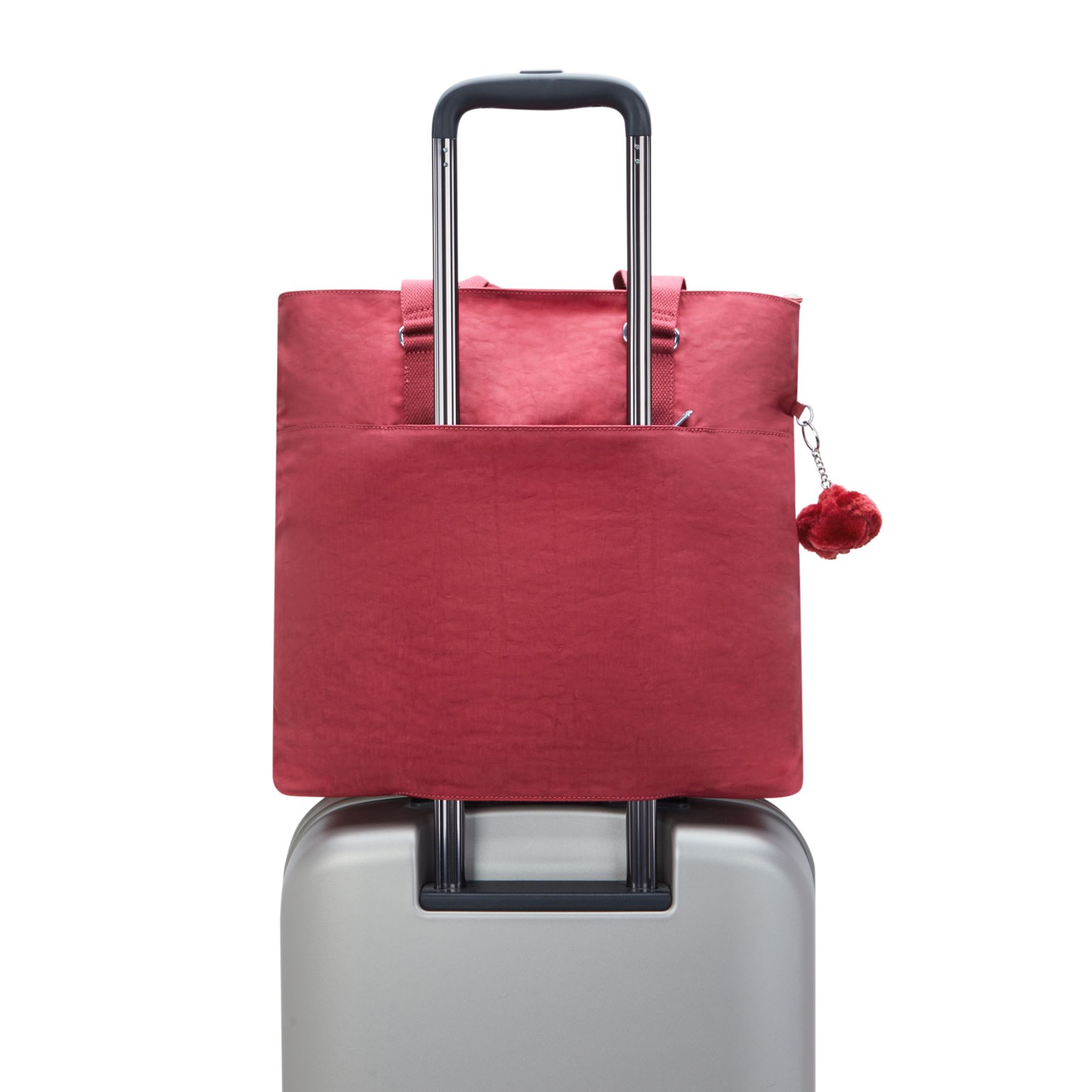 INDIA Grand fourre-tout avec compartiment pour ordinateur portable - Funky Red