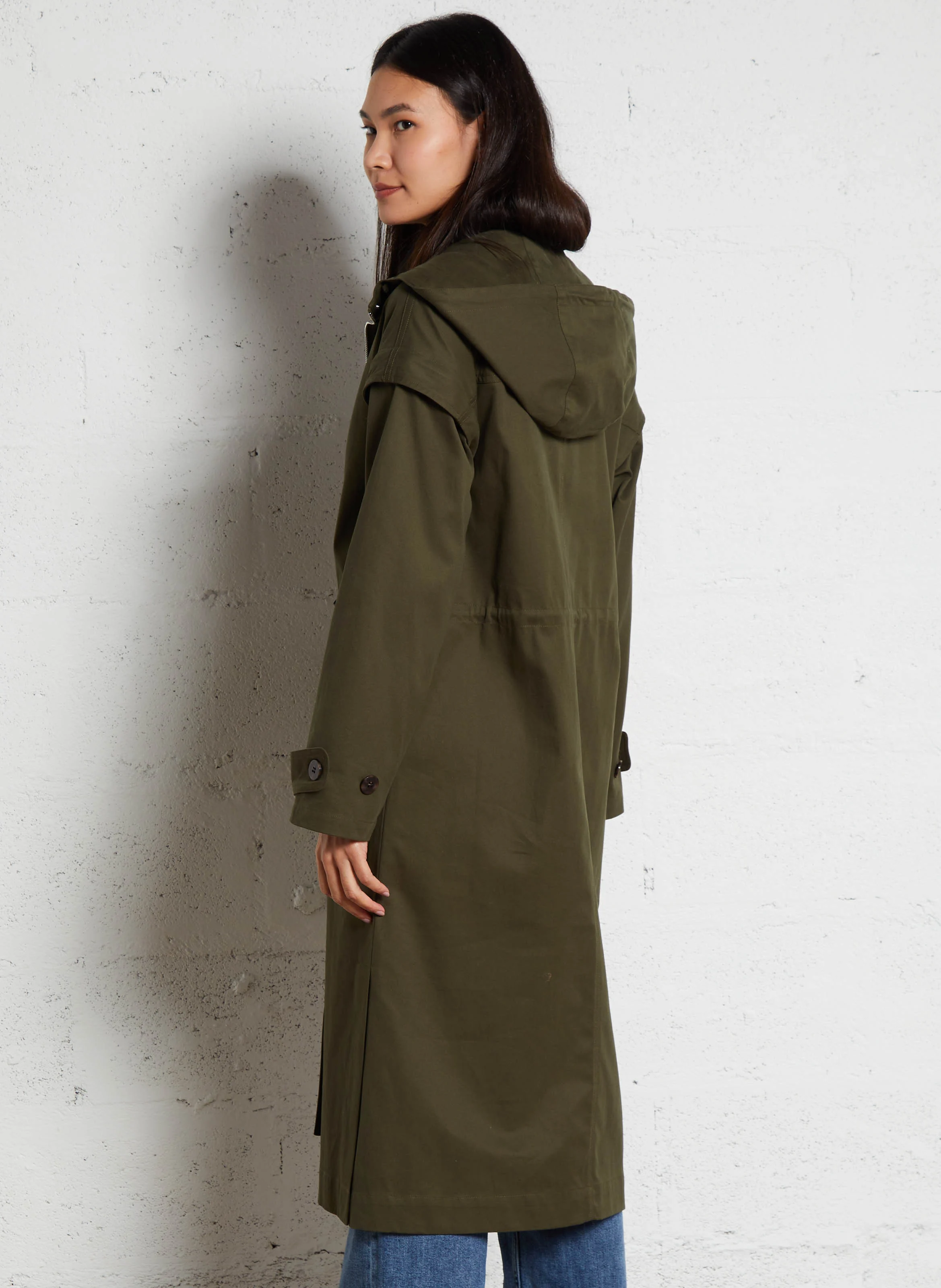 CALVIN - Parka en coton | Kaki